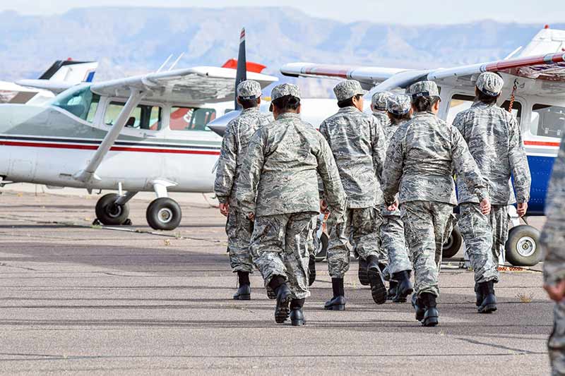 Shonto sports Civil Air Patrol’s newest escadrille in Ariz.