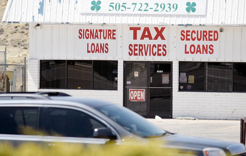 Tax loans not subject to same regulations as payday loans