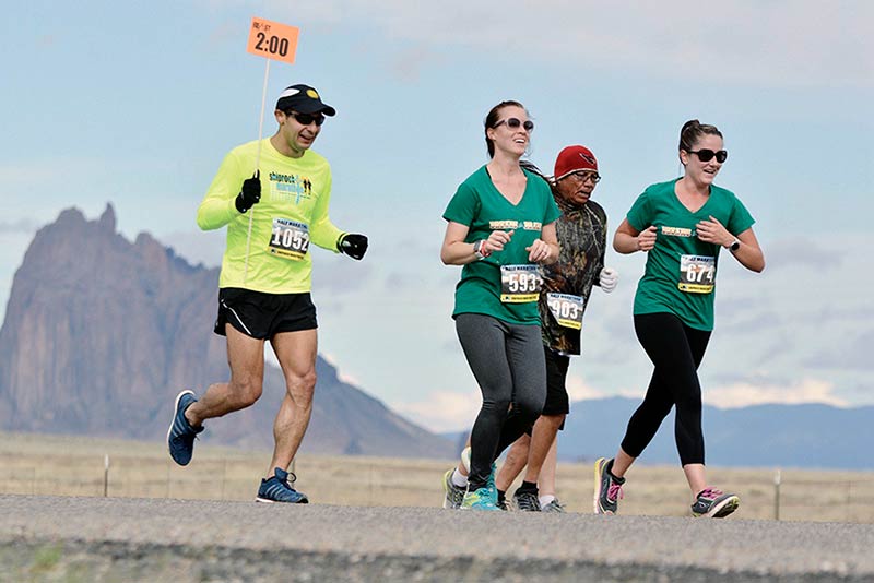 Speakers, teddy bears added for Shiprock Marathon’s 35th year