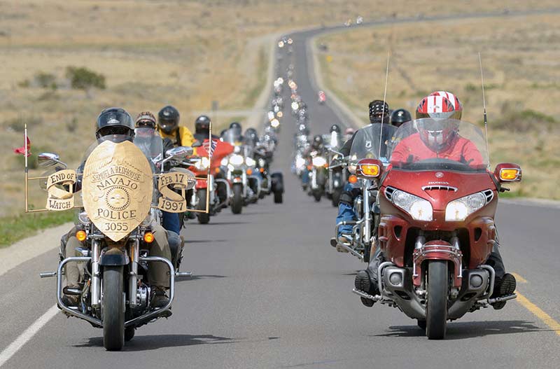 Honoring the fallen Fallen Warriors Bike Run remembers those who lived behind the shield