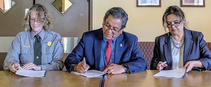 Agreement signed for Canyon de Chelly