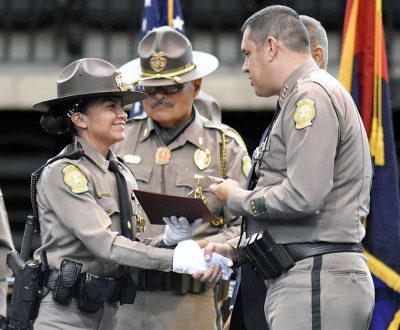 navajo graduates officers