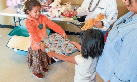 Not too young to give back