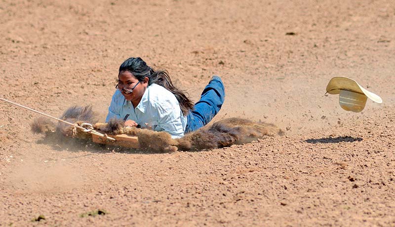 Old-school events test cowboys, cowgirls