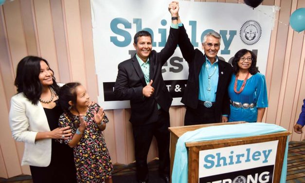 Shirley picks high school principal as running mate