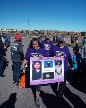 Run to raise awareness of violence against Native women