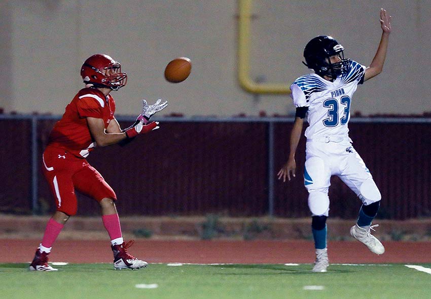 Football culture develops at Red Mesa