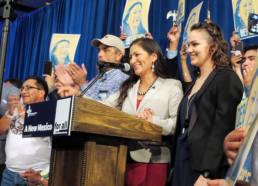 Rep-elect Haaland: Clean energy is possible without losing jobs