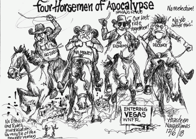 The four horsement of the apocalypse