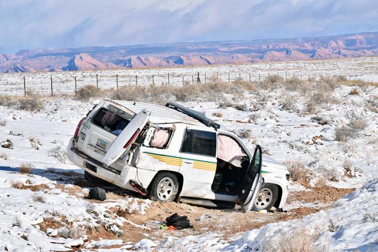 Kayenta police officer uninjured in rollover Navajo Times