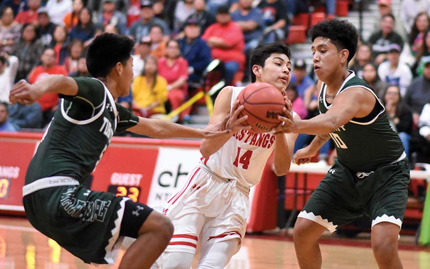 Lower seeds fight, but Mustangs, Scouts win
