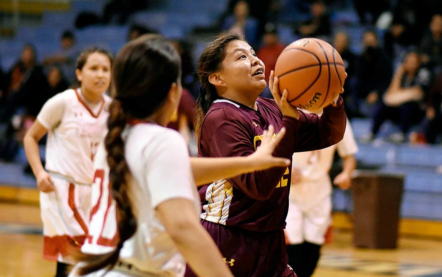 Rock Point, St. Michael girls looking forward to state