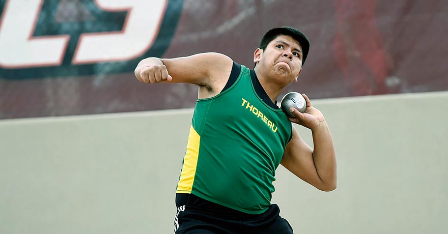 Thoreau’s Garcia wins Class 3A state discus title