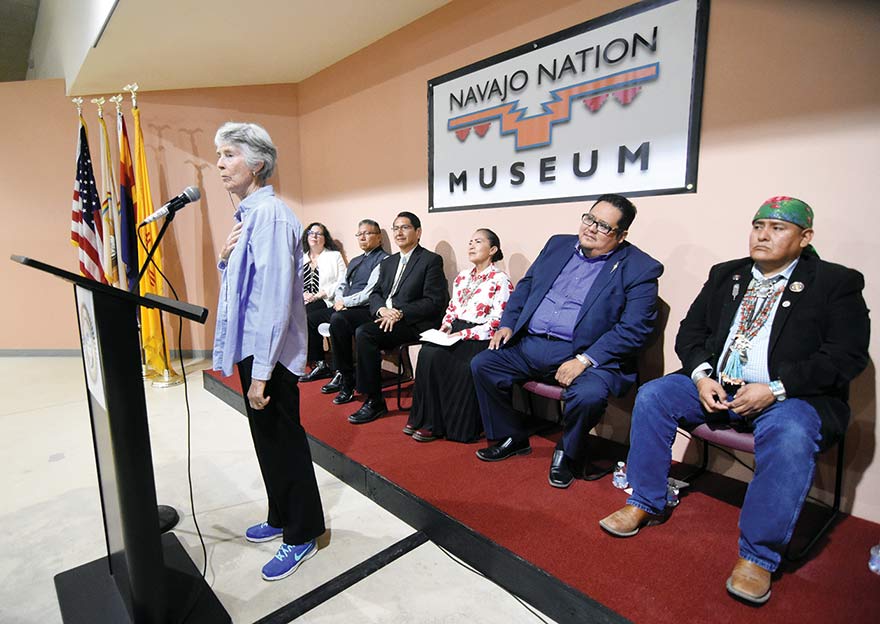 Treaty unveiled at Navajo Nation museum