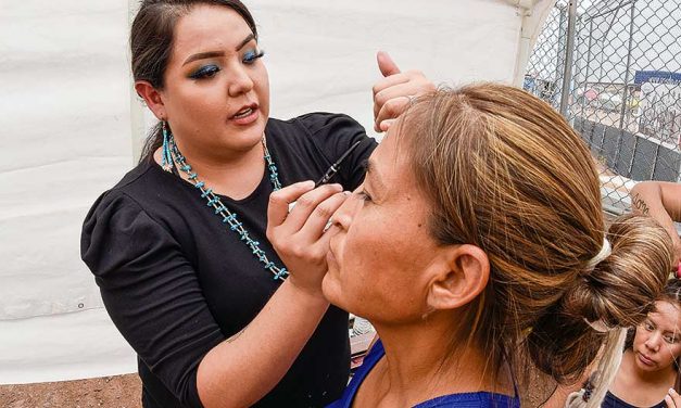 ‘Makeup is my knack’:  After injury ended her athletic career, this Diné never looked back