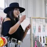 Fringe queen:  Cowgirl-turned-designer fashions jewelry for western wear