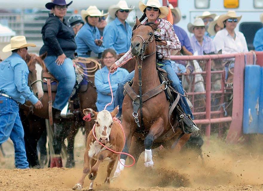 Back to the drawing board: Tohatchi barrel racer fine-tunes routine to score win