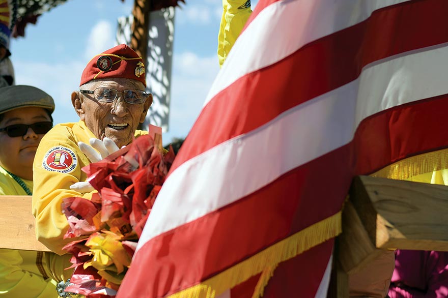 Remaining code talkers honored