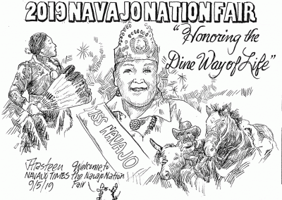 Miss Navajo dominates 2019 Navajo Nation Fair - Honoring Our Dine Way of Life.
