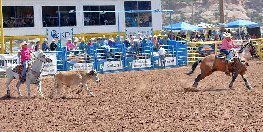 Dahozy, Yazzie win all-arounds at Navajo Nation Fair rodeo