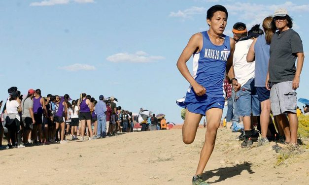 Curley rules at Tohatchi:  Pair of 8th-graders battle for girls’ title