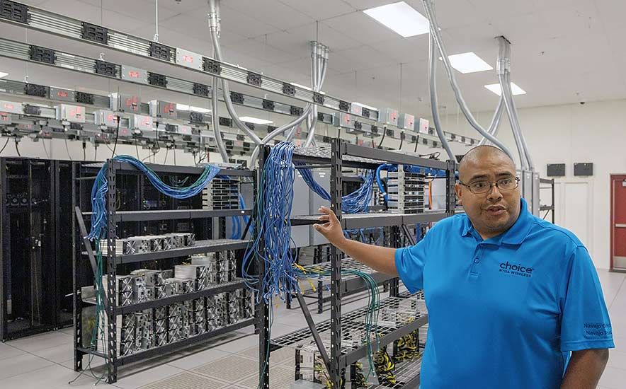 Navajo Nation has had its own data center for years, but few people know