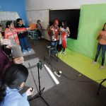 The news in miniature:  TC Boarding School students produce own newscast