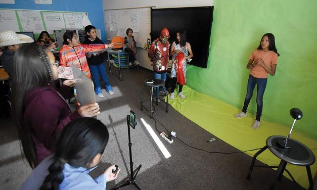 The news in miniature:  TC Boarding School students produce own newscast