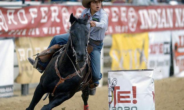 Barrel racers’ horses take them to 2nd, 3rd