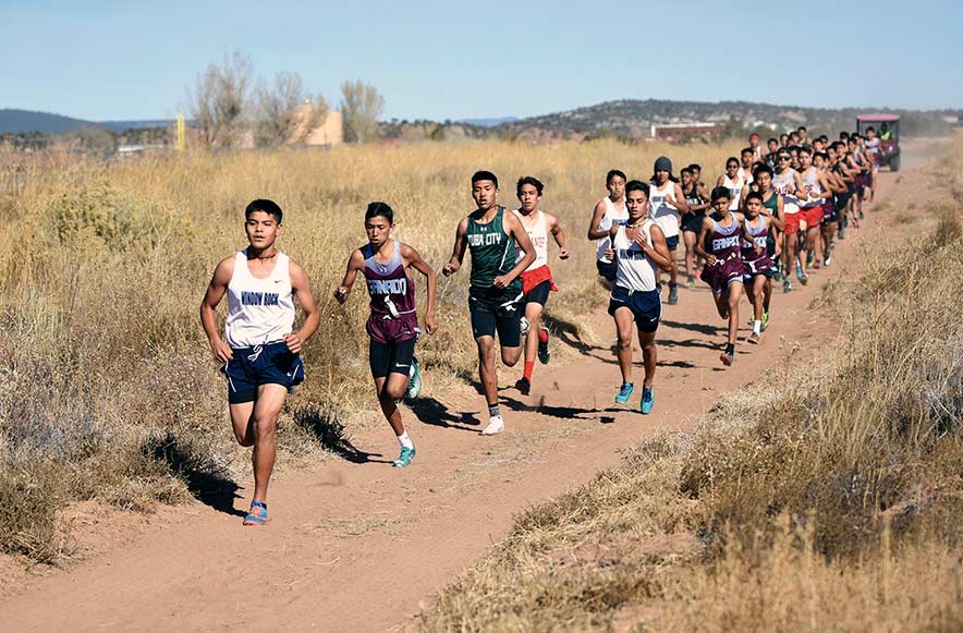 Frosh shine at 3A North XC meet