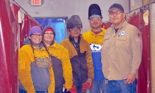 A Navajo flare: Diné teach, learn welding at RSI