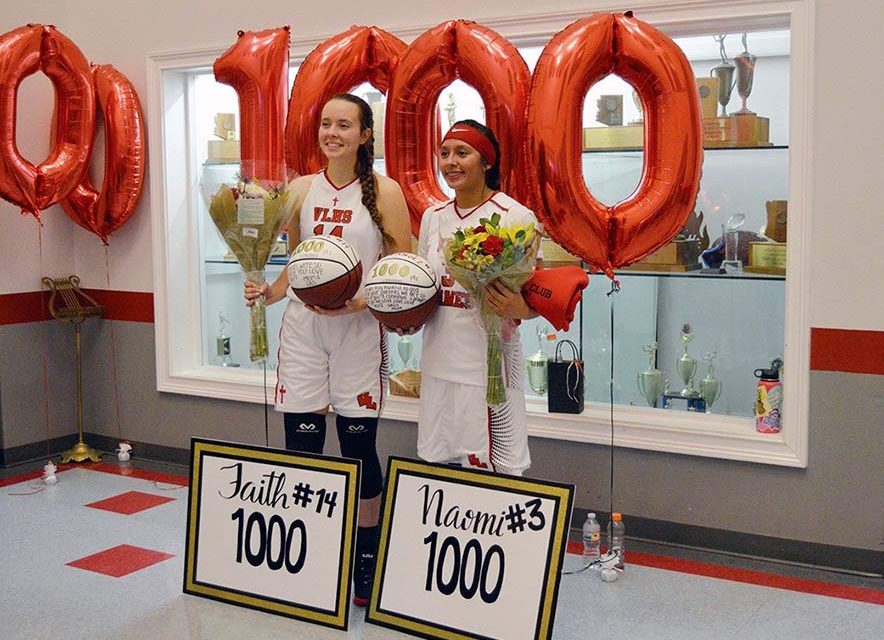 ‘I hope they will be inspired’:  Diné junior racks up 1,000 points for Valley Lutheran