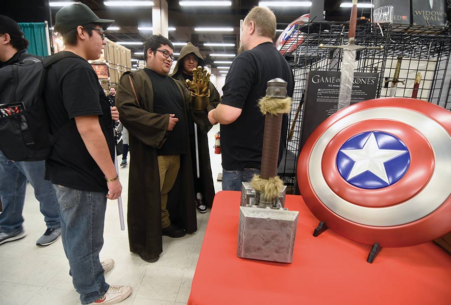 ‘Let your kids dream and believe’:   IndigiNerds swarm ABQ Comic Con