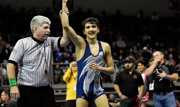 Joe City wrestler uses heart in come-from-behind win