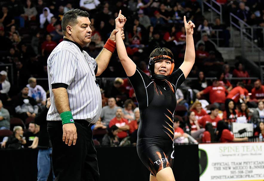 Aztec sibs encourage each other to wrestling titles Navajo Times