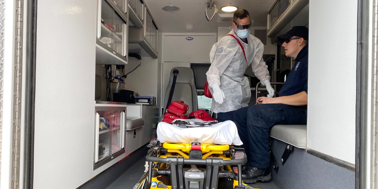 Coronavirus training session turns real 