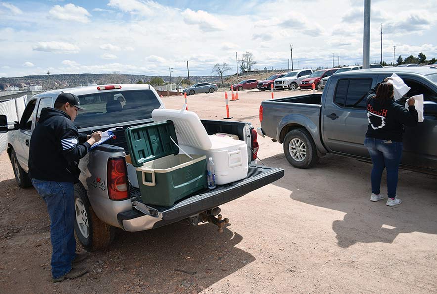 With schools closed, food for students is key