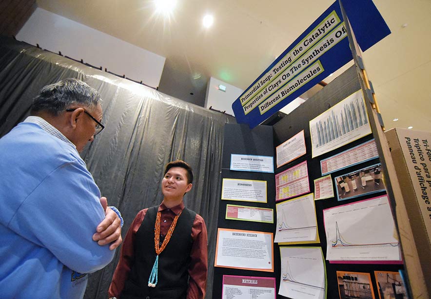 Recipes for primordial soup: Science fair runner-up delves into origin of life