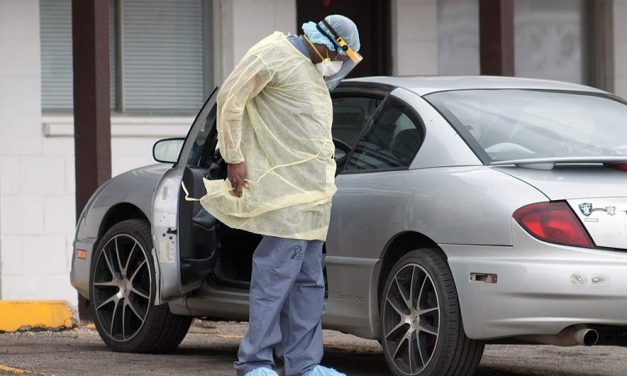 On the front lines: Medical staff tired, stressed, desperate for protection
