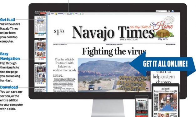 Navajo Times closes for 2 weeks due to coronavirus