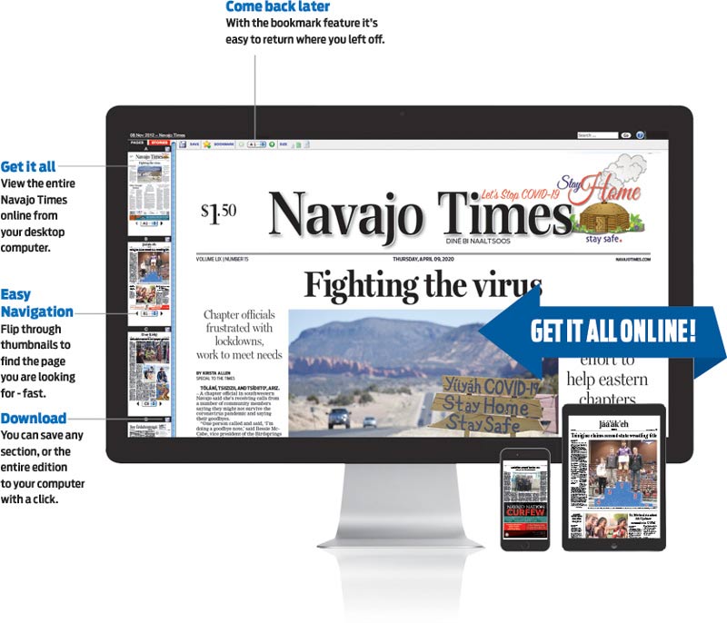 Navajo Times closes for 2 weeks due to coronavirus