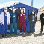 With bleach and a prayer: In a tiny town, a clinic run by women holds the front line
