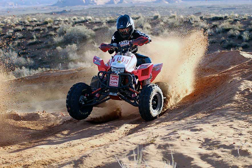 King of the quad:  Navajo teen carving out role in grueling sport