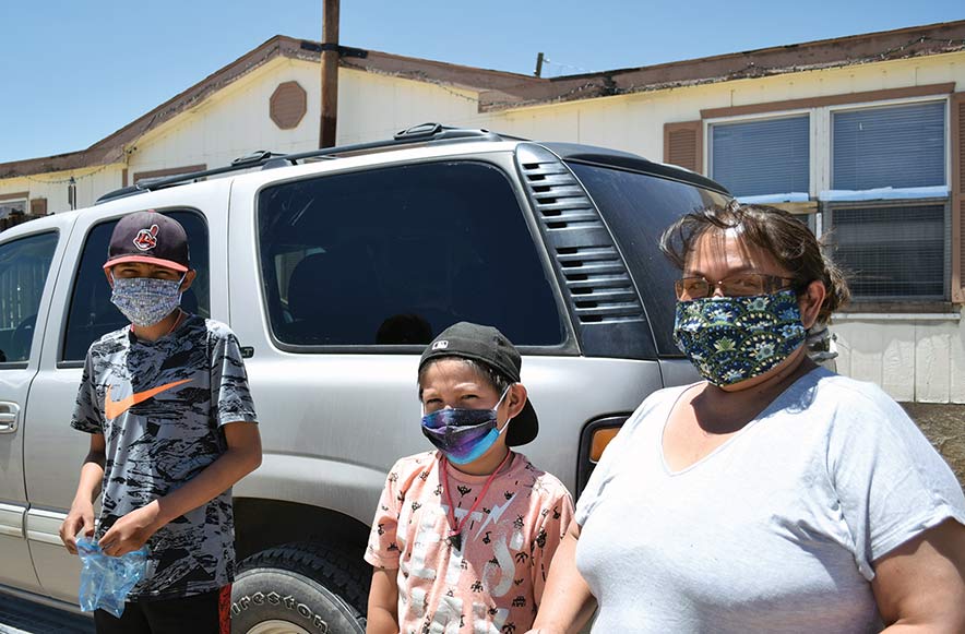 A labor of love: Sewing masks comes easily for titleholders’ sister