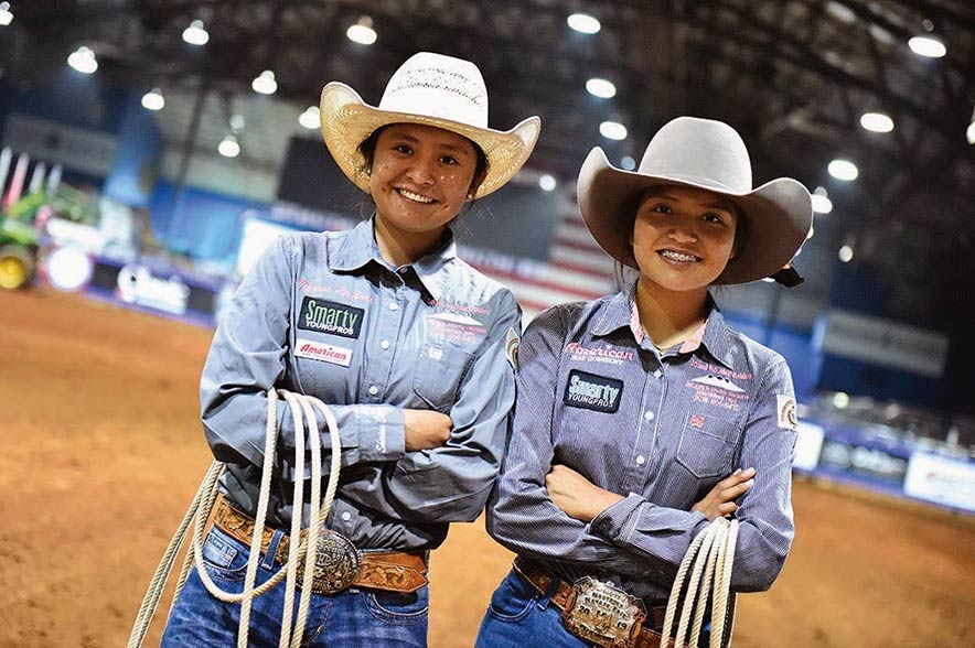 ‘My sister was a big help’:     Birdsprings siblings compete in breakaway at nationals