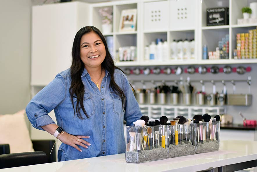 Glam Squad owner credits her mom time for her business skills