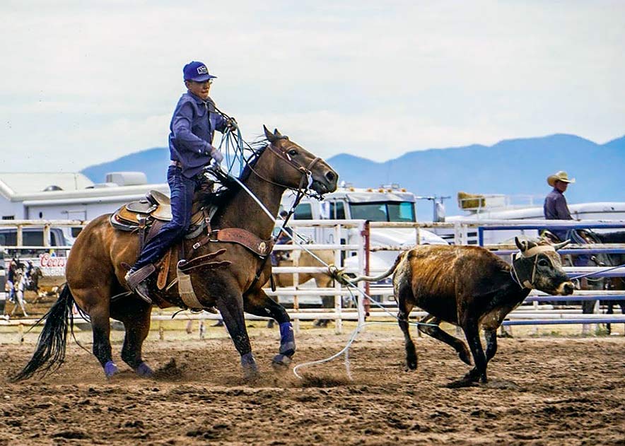 ‘A lot of heart’: Team roper aims for state, national titles