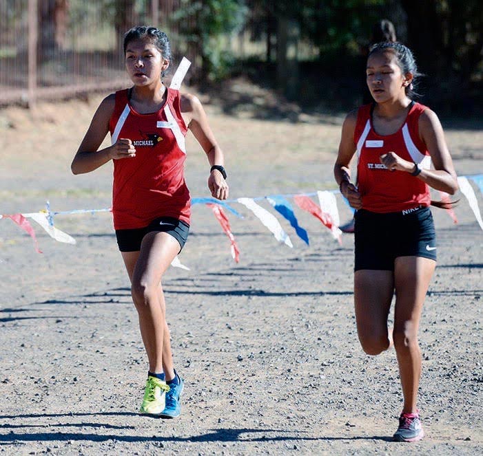 Cross-country athletes missing the race
