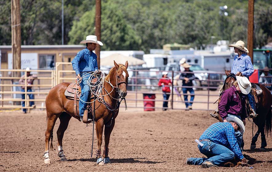 Hours of practice pay off big for roper