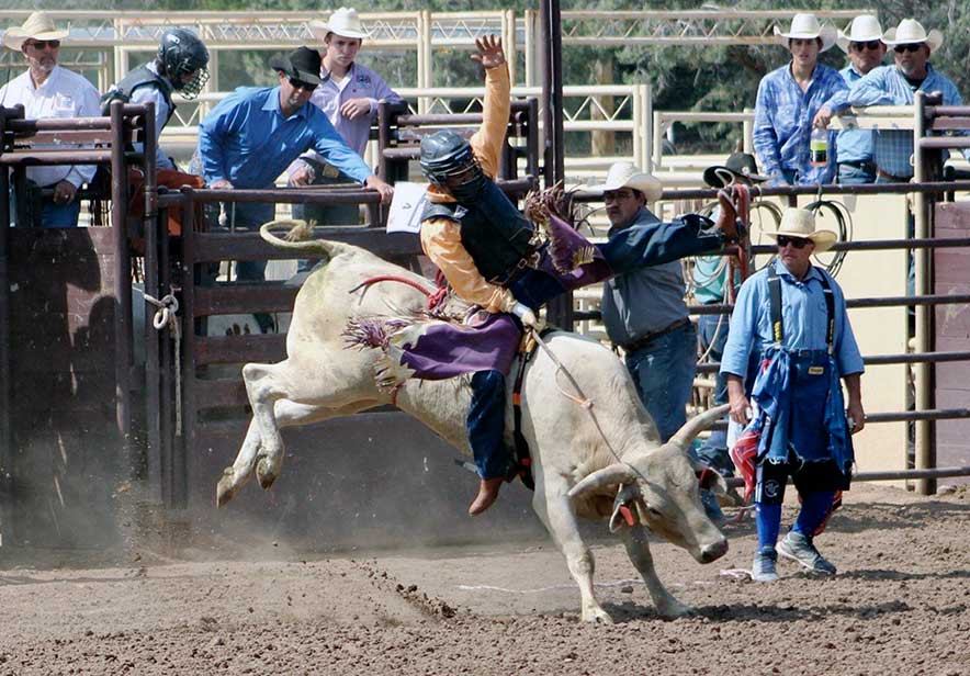 ‘Making every run count’:  Moreno captures bull-riding title at high school season opener